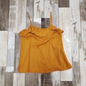 NWT Mustard tank